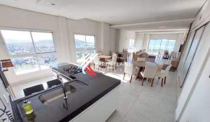 Apartamento à venda com 3 dorm, sendo 1 suíte, sacada - Palhoça