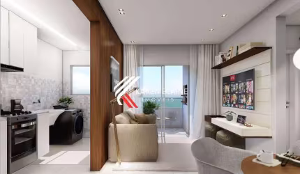 Apartamento à venda: 3 dorm (1 suíte) + churrasq + andar alto- Nova Palhoça