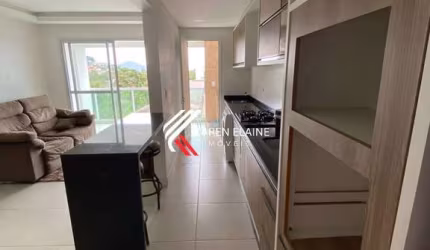 Apartamento à venda mobiliado: 2 dorm (1 suíte) com piscina em Biguaçu