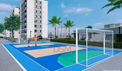 Apartamento com 2 quartos à venda no São Pedro, Brusque , 44 m2 por R$ 286.615