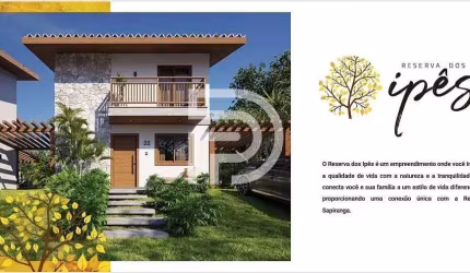 Reserva dos Ipês – Casas duplex soltas em Praia do Forte com privacidade, lazer e contato com a nat