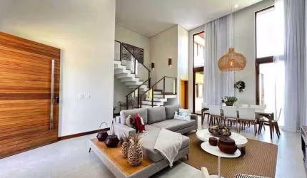 Casa de luxo em condomínio à venda em Mata de São João-BA, Praia do Forte: 5 quartos, 5 suítes, 2 salas, 6 banheiros, 4 vagas, 490m².