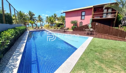 Aluguel Anual de Bangalô Beira Mar em Itacimirim, Camaçari-BA: 2 Suítes, 86,46m²!
