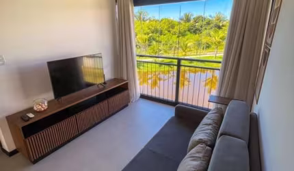 Apartamento à venda na Praia do Forte: 1 quarto, 1 sala, 1 banheiro, 1 vaga de garagem, 42m² - Mata de São João-BA
