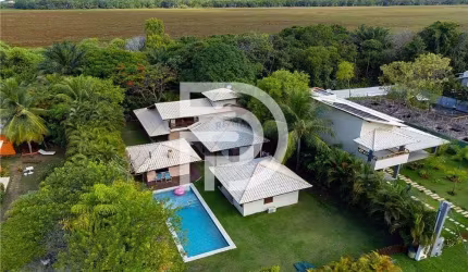 Casa  à Venda em Itacimirim, 5 Quartos, 3 Suítes, 5 Vagas, 1000m², Condomínio Quintas das Lagoas, C