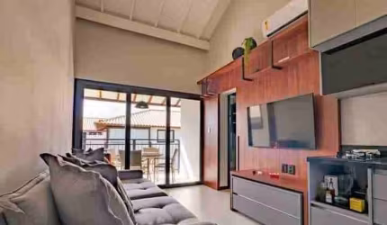 Apartamento à venda na Praia do Forte: 1 quarto, 1 sala, 1 banheiro e 1 vaga de garagem, 42m² em Mata de São João-BA!