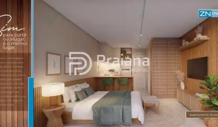 Apartamento à venda em Itacimirim, Camaçari-BA: 1 quarto, 1 banheiro, 1 vaga de garagem, 25,88 m² de área.
