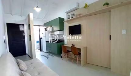 Apartamento Para Aluguel Anual em Praia do Forte, Mata de São João-BA: 1 quarto, 1 sala, 1 banheiro, 1 vaga, 42m². Venha conferir!