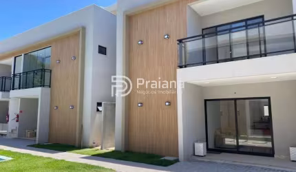 Belíssimo village à venda em Vilas do Atlântico, Lauro de Freitas-BA: 3 quartos, 2 suítes, 1 sala, 3 banheiros, 2 vagas, 140 m²!