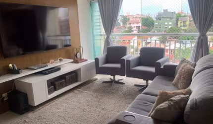 Apartamento para Venda - 83m², 3 dormitórios, 1 suite, 2 vagas - Jardim Lindóia