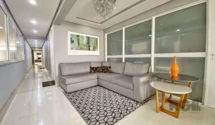 Excelente apartamento 1 dormitório com suíte , lavabo e vaga coberta