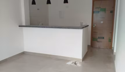 Novinho  sala e quarto com piscina, academia