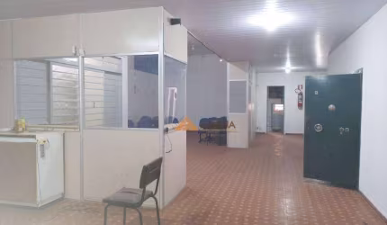 Salão para alugar, aproximadamente 200 m², 02 banheiros, mezanino, por R$ 5.000/mês - Campos Elíseos - Ribeirão Preto/SP