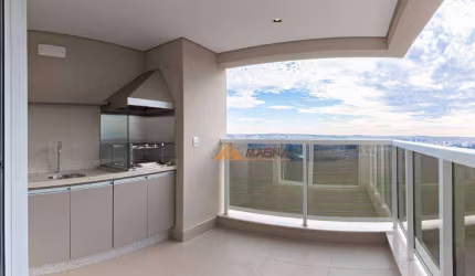 Apartamento com 3 quartos sendo 01 suíte, completo em armários para alugar, 90 m² por R$ 5.245/mês - Quinta da Primavera - Ribeirão Preto/SP.
