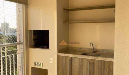 Apartamento com 3 dormitórios para alugar, 140 m² por R$ 5.644,36/mês - Nova Aliança - Ribeirão Preto/SP