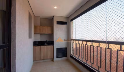 Apartamento padrão com 3 quartos sendo 01 suíte para alugar, 98 m² por R$ 4.846/mês - Quinta da Primavera - Ribeirão Preto/SP