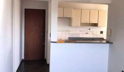 Apartamento com 1 quarto, 43 m² - venda por R$ 250.000 ou aluguel por R$ 1.872/mês - Vila Seixas - Ribeirão Preto/SP