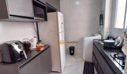 Apartamento com 2 quartos para alugar, 47 m² por R$ 1.629/mês - Jardim Ouro Branco - Ribeirão Preto/SP