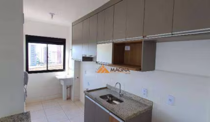 Apartamento com 2 quartos para alugar, 55 m² por R$ 2.970/mês - Jardim Olhos D'Água - Ribeirão Preto/SP