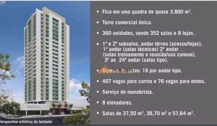Sala à venda, 57 m² por R$ 461.120,00 - Nova Ribeirânia - Ribeirão Preto/SP