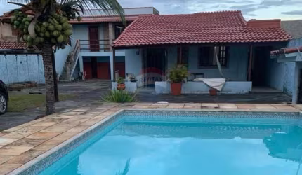 Ótima casa com 600m2 de terreno, Piscina, três quartos, sendo duas suítes no Jardim Atlântico Oeste, Itaipuaçu, Maricá