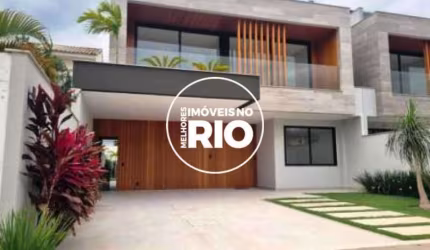 Casa em condomínio fechado com 5 quartos à venda na Avenida das Américas, --, Barra da Tijuca, Rio de Janeiro, 502 m2 por R$ 5.200.000