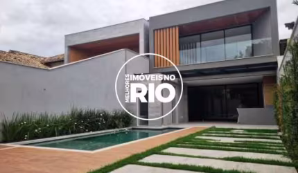 Casa em condomínio fechado com 4 quartos à venda na Avenida das Américas, --, Barra da Tijuca, Rio de Janeiro, 300 m2 por R$ 4.500.000