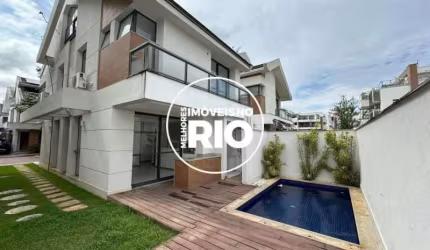 Casa em condomínio fechado com 3 quartos à venda na Rua Marcos Paulo, --, Recreio dos Bandeirantes, Rio de Janeiro, 194 m2 por R$ 1.600.000