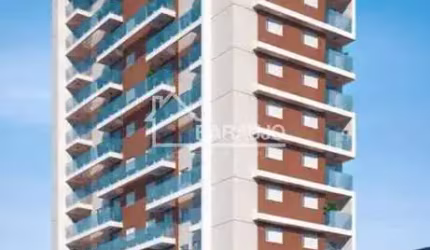 Studio de alto padrão com Sala, quarto, cozinha e varanda integrados em um ambiente  clean,  moderno.  Uma vaga grande de garagem de fácil manobra.