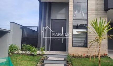 Casa térrea à venda com 3 suites, sendo uma Master com closet no Condomínio Residencial Chácara Ondina, Sorocaba-SP