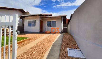 Casa com 2 quartos à venda no Estrada das Areias, Indaial , 54 m2 por R$ 349.990