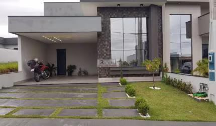 Casa em Condomínio de Alto Padrão com 3 Quartos e 131m² em Indaiatuba-SP - Loteamento Park Gran Reserve