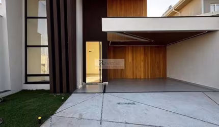 Casa de luxo em condomínio: 3 quartos, 3 suítes, 1 sala, 5 banheiros, 4 vagas no Residencial Evidências, Indaiatuba-SP.
