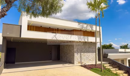 Luxuosa Casa em Condomínio à Venda em Indaiatuba-SP - 4 Quartos, 4 Suítes, 6 Banheiros, 267m² - Jardim Residencial Helvétia Park II