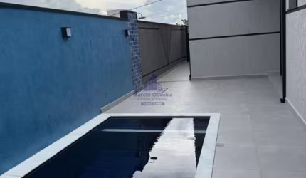 Casa em Condomínio de Luxo em Caçapava-SP: 3 quartos, 3 suítes, 5 banheiros, 4 vagas de garagem e 160m² de área.