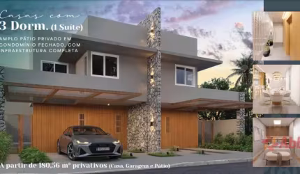 VILLA PRADO - CASA RESIDENCIAL ALTO PADRÃO EM CONDOMINIO FECHADO  - CA1384