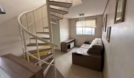 Apartamento Duplex com 2 dormitórios à venda, 86 m²  - Vila Rio de Janeiro - Guarulhos/SP