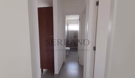 Apartamento para locação em Vinhedo-SP, bairro Santa Claudina, 2 quartos, 2 salas, 1 banheiro, 1 vaga garagem, 51,70 m².