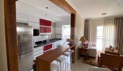 Apartamento à venda em Vinhedo-SP, : 2 quartos, 1 suíte, 2 banheiros, 70m². Agende sua visita!