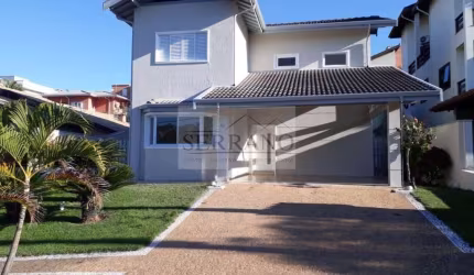 Casa de alto padrão em condomínio à venda em Valinhos-SP, no Condomínio Residencial Terras do Caribe: 3 quartos, 1 suíte, 2 salas, 2 banheiros, 4 vagas de garagem, 212 m².