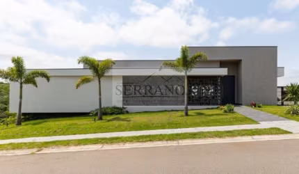 Luxuosa casa em condomínio à venda em Monte Alegre, Vinhedo-SP: 4 quartos, 4 suítes, 3 salas, 5 banheiros, 8 vagas, 393m² de área.