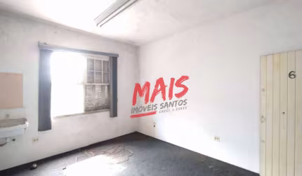 Prédio comercial com loja térrea, à venda, 260 m² - Centro - Santos/SP