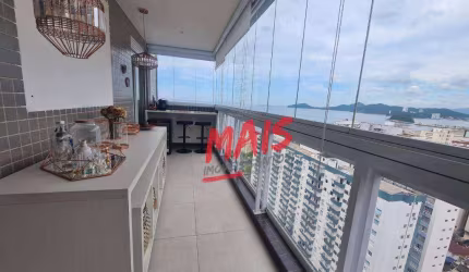 Apartamento à venda, 73 m² por R$ 1.200.000,00 - Gonzaga - Santos/SP