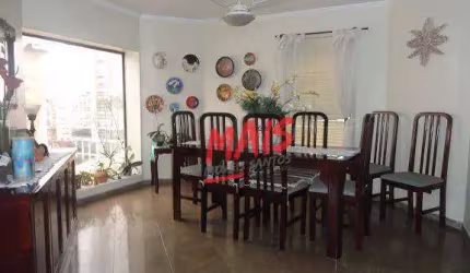 Apartamento residencial à venda, Boqueirão, Santos.