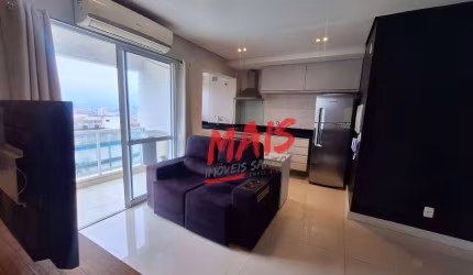 Studio à venda, 47 m² por R$ 650.000,00 - Boqueirão - Santos/SP