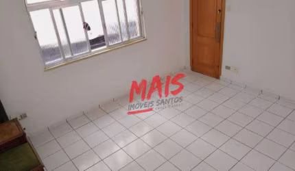 Apartamento com 2 dormitórios à venda, 68 m² - Gonzaga - Santos/SP