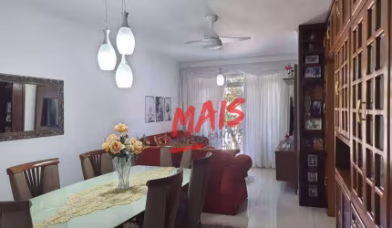 Apartamento com 2 dormitórios à venda, 120 m² por R$ 585.000,00 - Vila Belmiro - Santos/SP