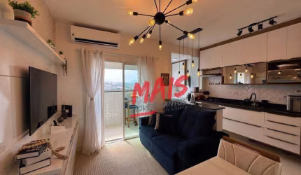 Apartamento à venda, 38 m² por R$ 410.000,00 - Macuco - Santos/SP