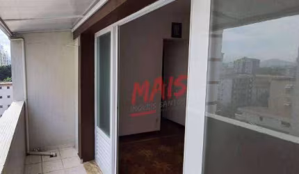 Apartamento com 2 dormitórios à venda, 99 m² - Aparecida - Santos/SP