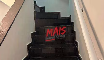 Sobrado com 2 dormitórios à venda, 117 m² - Macuco - Santos/SP